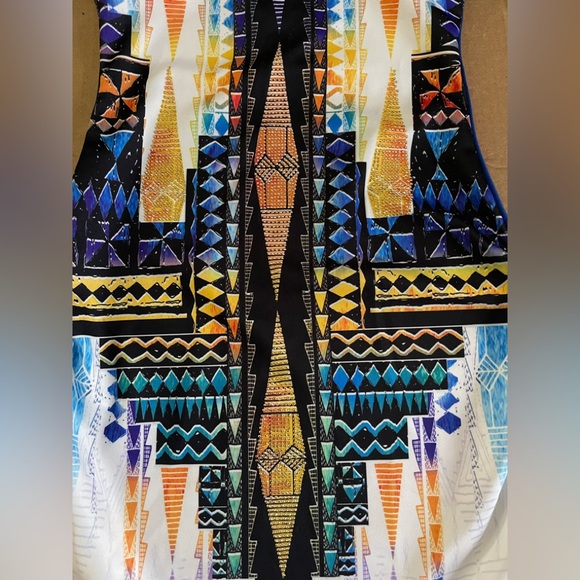 Royal Blue Strapless Dress - M - Picture 3 of 12